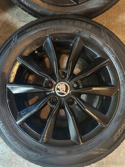 ALU Kola ŠKODA 5x112 R16 MINORIS Letní Pneu 205/55/16 - 5