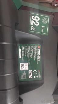 Aku sekačka parkside PRMA 40-Li A3 , nůž 430mm - 5