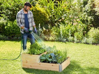 Vyvýšený záhon - truhlík,  paletová ohrádka NOVÉ - 5