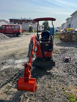 Minibagr CR11OH - J , profi uložení joysticků - 5