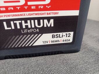 LiFePO4 baterie moto/auto BS Battery - 5