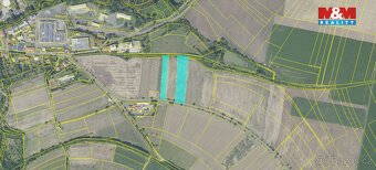 Prodej pole,1/4 podíl z 9171 m², Kouřim - 5