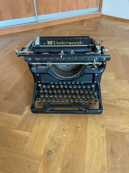 psací stroj Underwood - 5