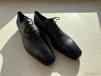 Společenské boty Prada Saffiano Oxford - 5