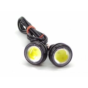 LED světla pro denní svícení 12V 3W bílá 5500K - 5