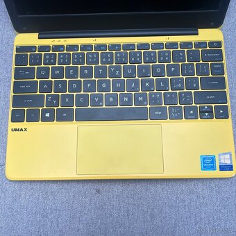 Notebook | UMAX VisionBook | 12" Žlutý + klávesnice - 5