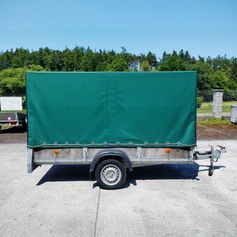 Přívěsný vozík + vysoká plachta, 2,96m x1,26m x 1,60m, DPH - 5