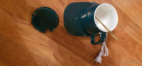 Nový ohřívač nápojů + hrnek na 220 V + CZ adaptér - 5