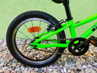 Značkové dětské kolo KUBIKES 16"(S) (limetka) - 5