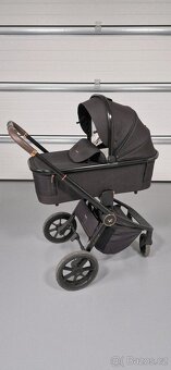 Kočárek 2v1, Muuvo Quick SE Sunset Black - 5