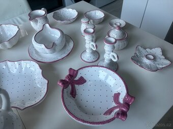 Keramika GMUNDNER, 20dílná sada, originál, značeno. - 5