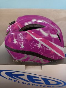 Dětská cyklistická helma KED Meggy vel. S( 46-51cm) + bezpeč - 5
