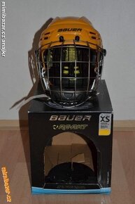 Hokejová helma BAUER RE-AKT Combo gold - 5