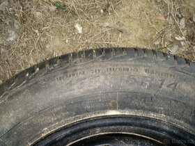 Prodám disk s pneu ford 175x65x14 4x108 et 47,5 - 5