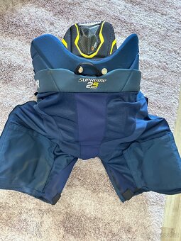 NOVÉ HOKEJOVÉ NOHAVICE - BAUER SUPREME 2 S PRO - XL NAVY - 5