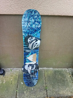 snowboard Trans pirate, vel. 120 cm, vázání S - 5