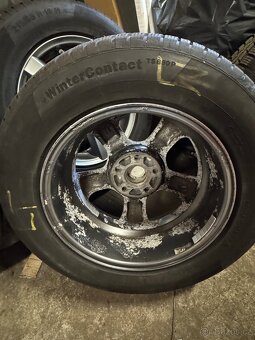zimní alu kola s pneumatikami na VW Tiguan I 215/65 R16 - 5