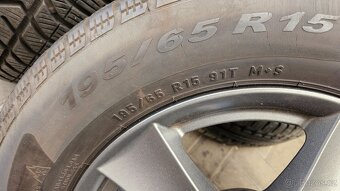 Zimní Sada Alu 5x105 195/65 R15 Opel Astra - 5