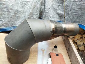 Koleno 150/110.mm redukční.Sinostěnné.Kov-nerez. - 5