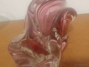 Váza hutní sklo Hospodka - 5