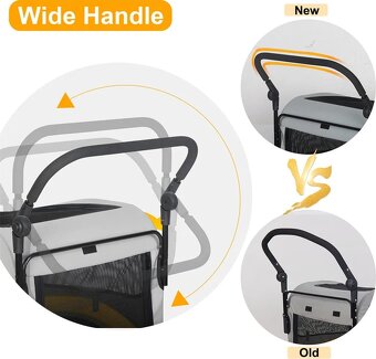 Kočárek pro psy - pouze vyzkoušený - 5