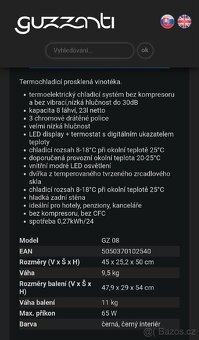 Vinotéka Guzzanti GZ 08 - 5