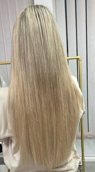 Středoevropské vlasy k prodloužení a zahuštění 136g - 5