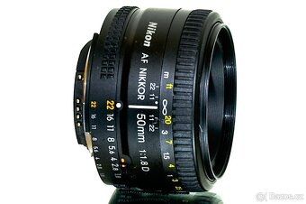 Nikon AF Nikkor 50mm 1,8D NEPOUŽITÝ - 5