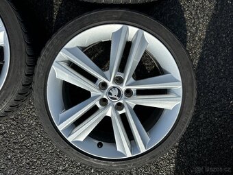 Original zimní kola Škoda Ray 5x100 7J ET46 215/40 R17 - 5