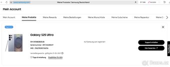 Samsung Galaxy S25 Ultra 256GB Silverblue NOVÝ ROZBALENÝ - 5