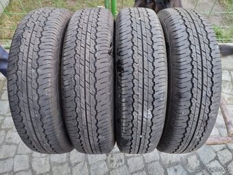 195/80/15 letni pneu DUNLOP a BRIDGESTONE 195/80 R15 - 5