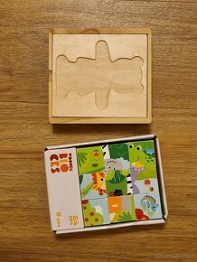 Vkládačka méďa + kostky - 5