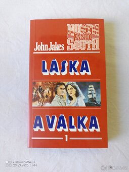 Knihy Láska a válka, Sever a jih, Nebe a peklo - 5