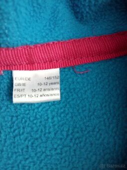 Soft bunda funkční s kapucí vel. 152 - 5