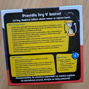 BRAIN BOX Česká republika - karetní hra - 5