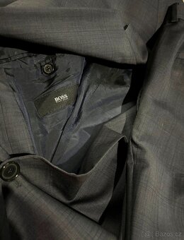 HUGO BOSS LUXUS SLIM PÁNSKÝ ELEGANTNÍ OBLEK SAKO A KALHOTY - 5