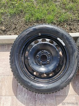 Octavia III kola plechová 16 palců, Bridgestone 4mm - 5