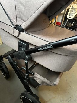 Kombinovaný kočár Abc design salsa 4+isofix+příslušenství - 5