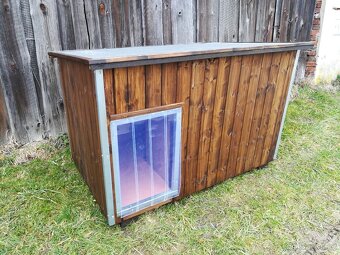 Psí bouda typ CLEAN - Hygienická zateplená bouda pro psa - 5