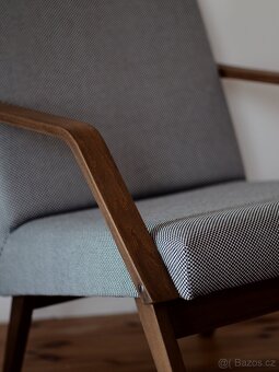 Retro kreslo Mier Topoľčany - 5