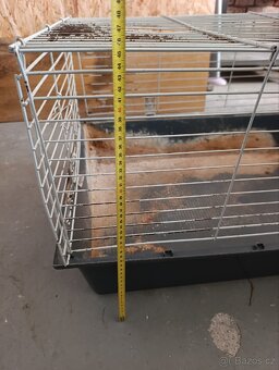 Klec kotec 94x 57x 45 ( dxšxv) pro králíka - 5