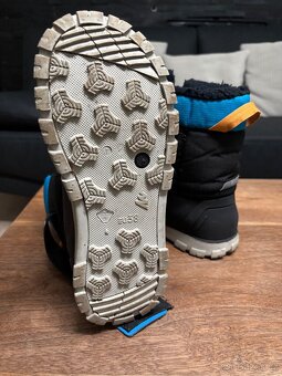 Dětské nepromokavé sněhule na suchý zip EU 33 aEU38 - 5