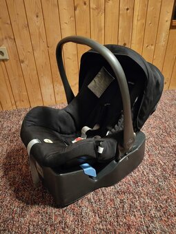 Vajíčko Inglesina s nástavcem do auta - černé - 5