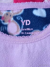 3x divci mikina 98 - 5