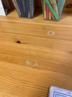 Velký Atypický psací stůl 200x82cm - 5