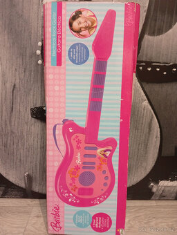 dětská elektrická rocková kytara Barbie - 5