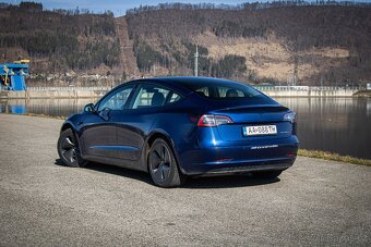 Tesla 3 Long Range, Premium Sound, Ťažné, Deep Blue Met, DPH - 5