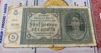 Bankovky protektorát Čechy a Morava - 5