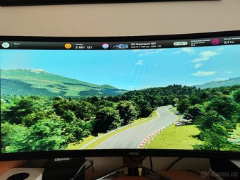 Prodám prohnutý LCD monitor BenQ XR 3501 úhlopříčka 35 palců - 5