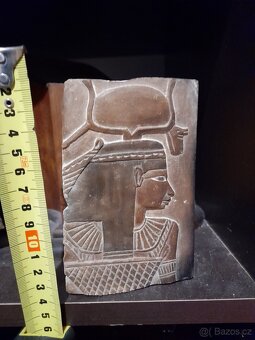 Prodám suvenýr z Egypta oboustranný obraz na kameni - 5